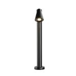 SLV T-Tubo Aluminium Nero | Adatto per 1x GU10
