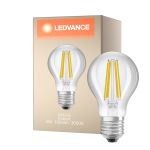 Ledvance Classic LED E27 Pera Filamento Chiara 5W 1055lm - 830 - Luce Calda | Sostitutiva 75W