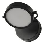 Ledvance Decor Puck Luce Da Parete Nero 11W 370lm - 930 Luce Calda -  | Miglior Resa Cromatica