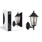 D'Lite Luce Da Parete Helora Nero | IP44 - Adatto per 1x E27