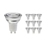 Confezione Multipack 10x Noxion Lucent Faretti LED GU10 PAR16 4.8W 450lm 36D - 840 Bianco Freddo | Sostitua 65W