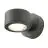 SLV Sitra Luce Da Parete Aluminium Grigio | Esterni - IP44 - Adatto per 1x GX53 