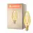 Ledvance Vintage 1906 LED E14 Candela Oro 2.5W 220lm - 824 Bianco Molto Caldo | Sostitua 25W