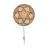 Good&Mojo Luce Da Parete Andros Natural/Bianca | Adatto per 1x E27 