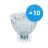Confezione Multipack 10x Ledvance Performance Faretti LED Riflettore GU4 MR11 4.5W 345lm 36D - 927 Bianco Molto Caldo | Miglior resa cromatica - Dimmerabile - Sostitua 35W