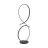 Eglo Lampada da terra Serpins Aluminium Acciaio Nero 20W 2500lm - 830 Luce Calda -  | IP20