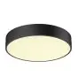 SLV Medo Pro 40 Parete e Luce da soffitto Aluminium Nero Il Giro 19W 2500lm - 930-940 CCT | IP50 - Miglior Resa Cromatica - Dali Dimmerabile 