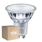 Confezione Multipack 10x Philips MASTER Value Faretti LED GU10 PAR16 3.7W 355lm 36D - 922-927 Dim to Warm | Miglior Resa Cromatica - Dimmerabile - Sostitutiva 50W