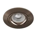 Noxion Incasso Faretti Vision MR16 Inclinabile Lucido Bronze | 82mm - Ritaglio 69mm - IP20 - Incl. GU10 Attacco