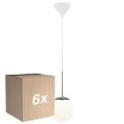 Confezione Multipack 6x Nordlux Café Luce Pendente Vetro Bianca | Adatto per E27