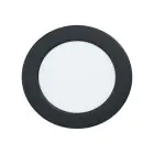 Eglo Incasso Faretti Illuminazione del bagno Fueva 6 Plastica Nero 6.3W 720lm - 827-840-865 CCT