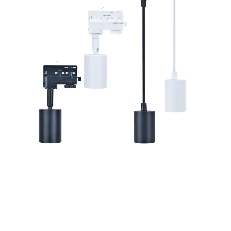 Lampade a sospensione e faretti su binario Noxion GU10 Lampade a sospensione e faretti Noxion GU10 in bianco e nero